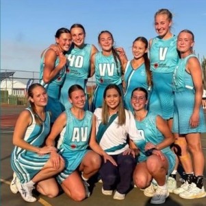 Garsie o.17 A-netbalspan is oppad na SA Kampioenskap