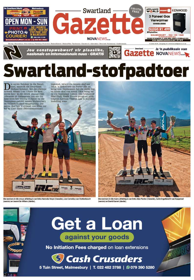 Swartland Gazette E cover