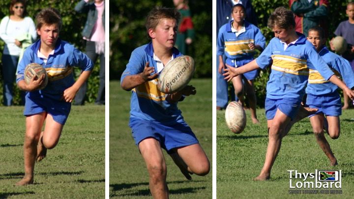 Handré Pollard was captured by Thys as a young player while at Somerset primary.