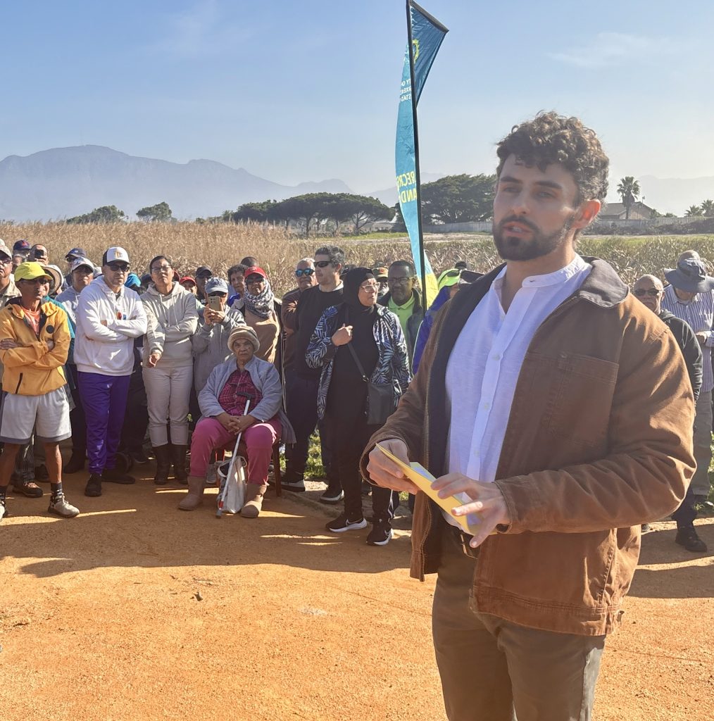 Hugo van Niekerk from the City’s planning, design and project management department.