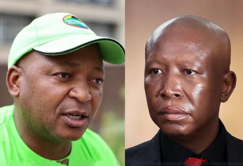 Kenny Kunene and Julius Malema