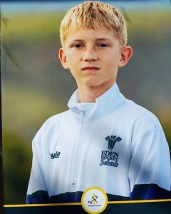 Liam Carse represent Eden U14 Hockey team at 2026 SASHOC