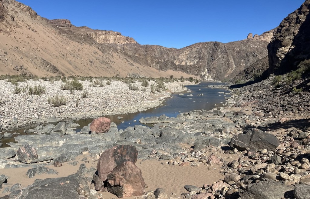 The Fish river Canyon in Namibia in 2026