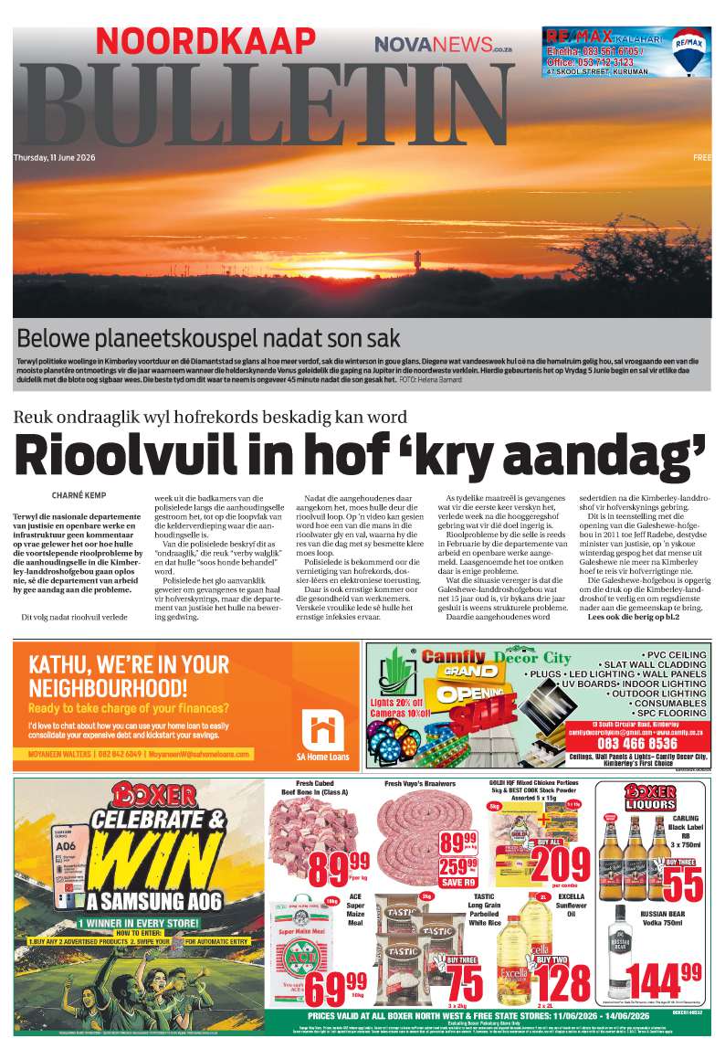 NoordkaapBulletin 11 Junie 2026