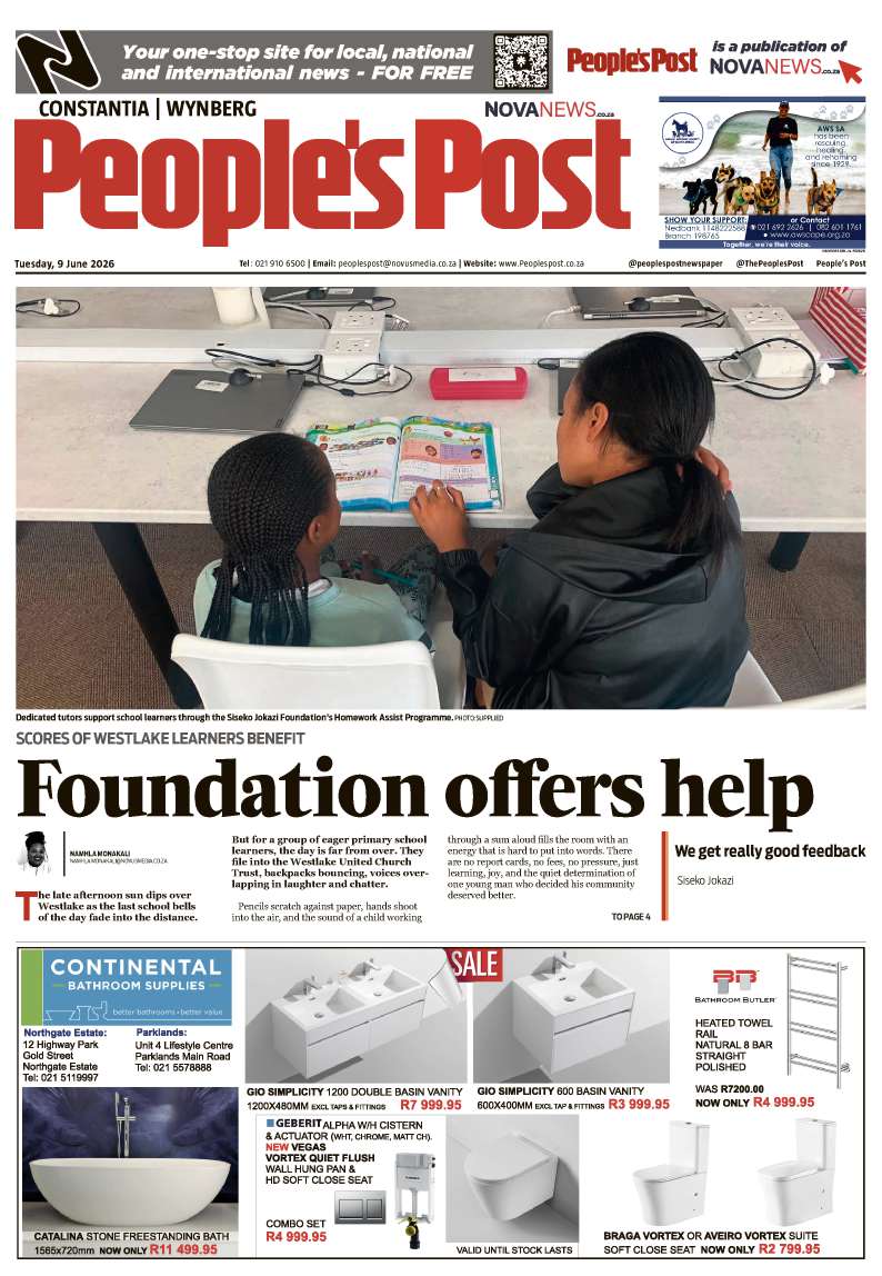People’s Post Constantia/Wynberg E-edition 9 June 2026
