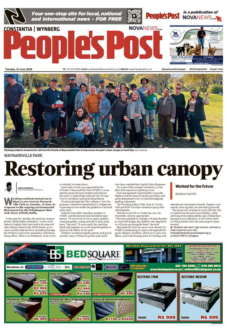 People’s Post Constantia/Wynberg E-edition 23 June 2026