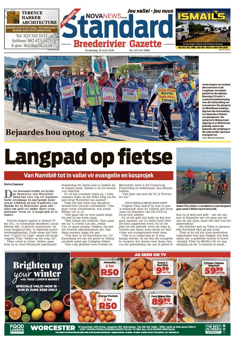 Standard Breederivier Gazette – E-edition –