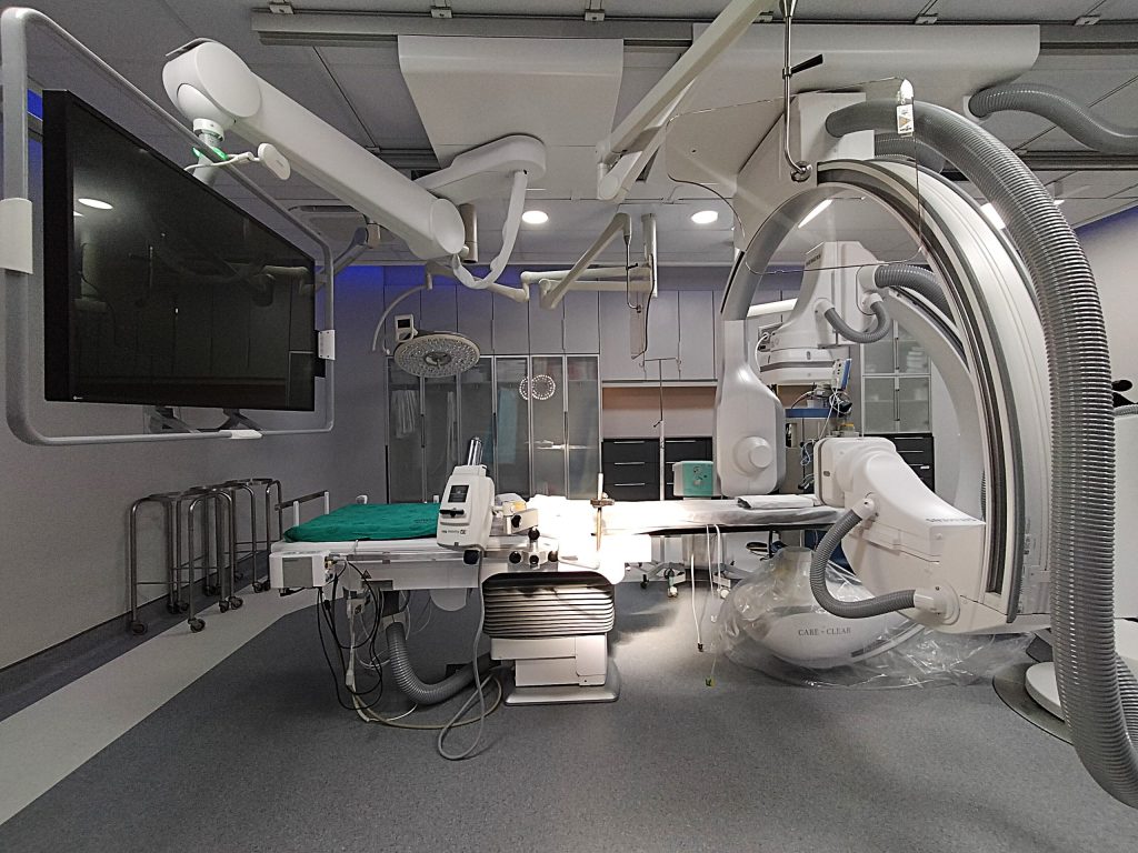 Paediatric Cardiology Catheterisation Laboratory.