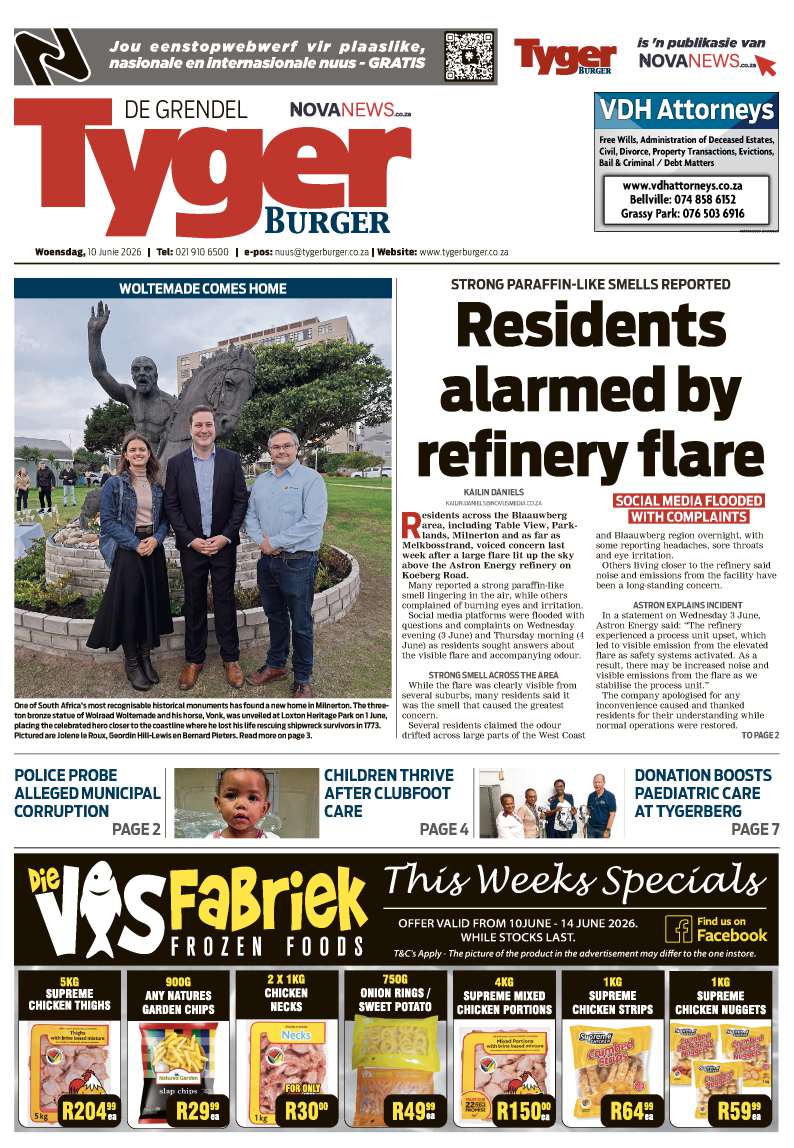 TygerBurger | De Grendel | E-edition | 10 June 2026