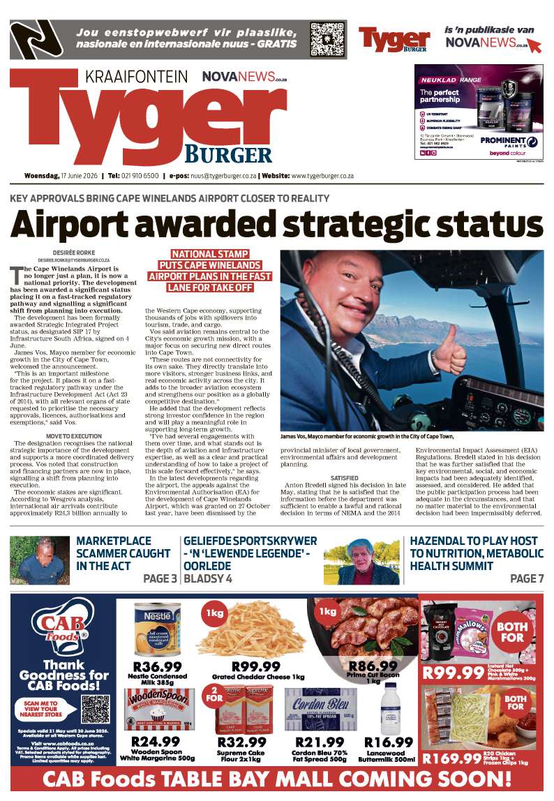 TygerBurger | Kraaifontein | E-edition | 17 June 2026