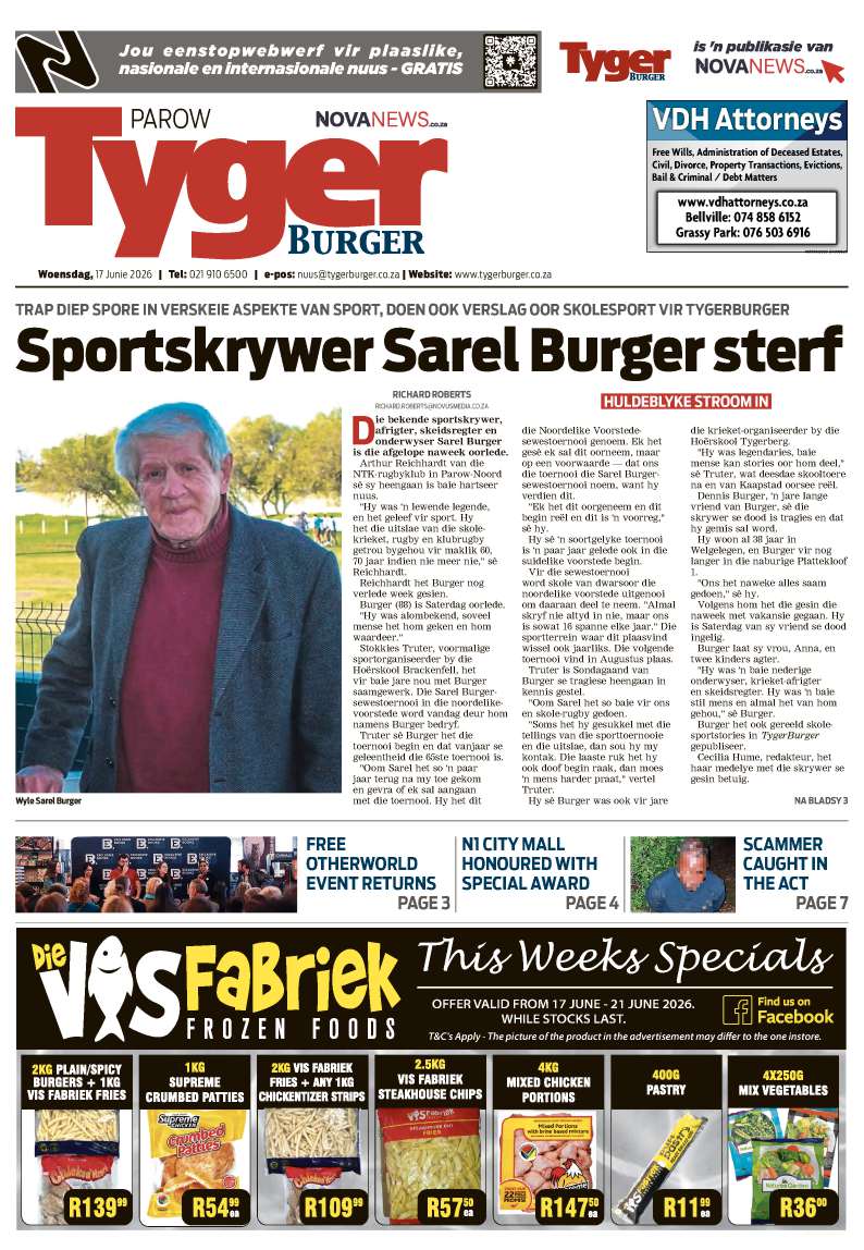 TygerBurger | Parow | E-edition | 17 June 2026