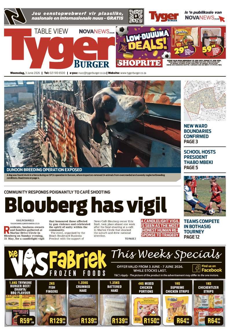 TygerBurger | Table View | E-edition | 3 June 2026