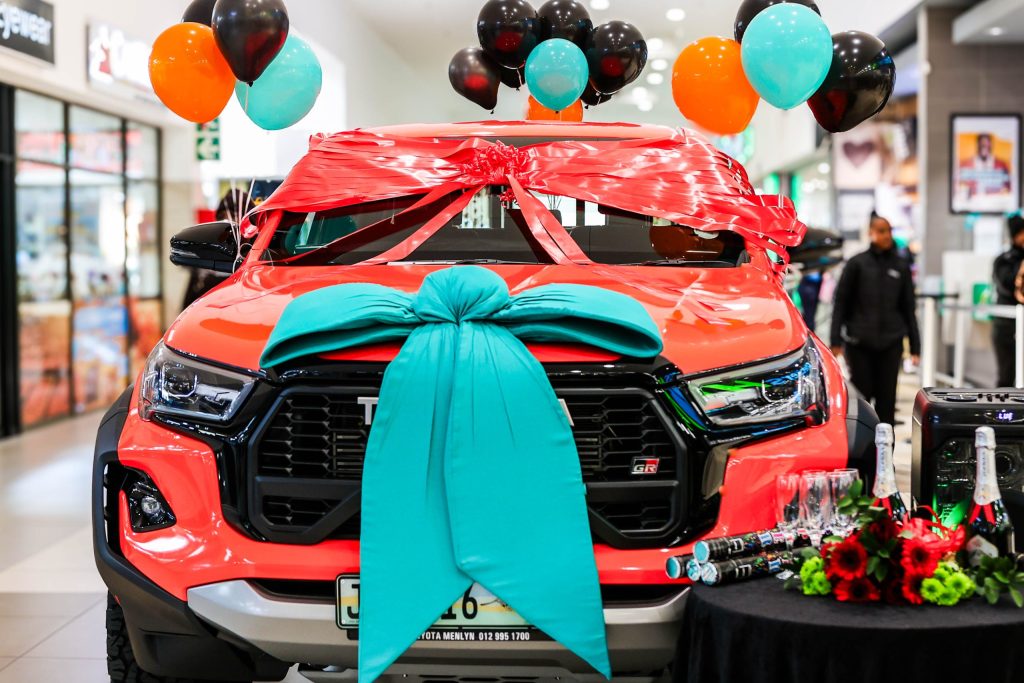 Die Toyota Hiux wat in 'n promosie van Checkers Hyper nasionaal gewen kon word