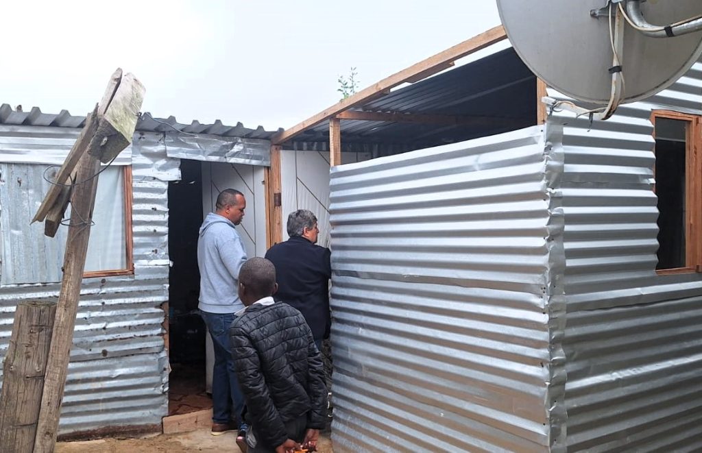 Children, aged 6 to 17, received schooling in a house and a shack across the road.
