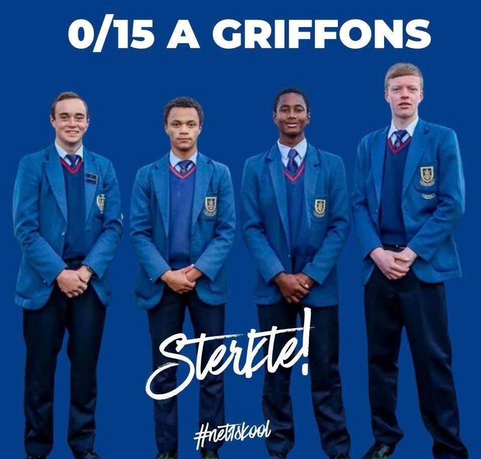 Hoërskool Witteberg‑seuns gekies vir Griffons 2026