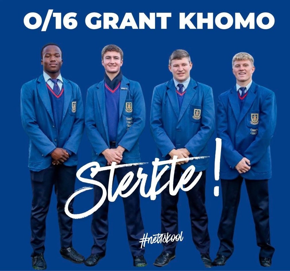 Hoërskool Witteberg‑seuns gekies vir Griffons 2026