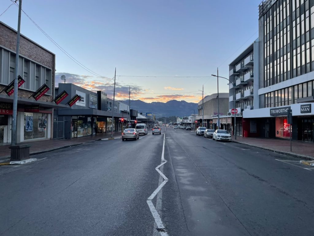 Paarl CBD quiet on 30 June.
