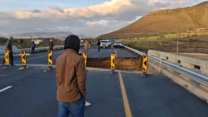 The R43 between Worcester and Villiersdorp has been reopened
