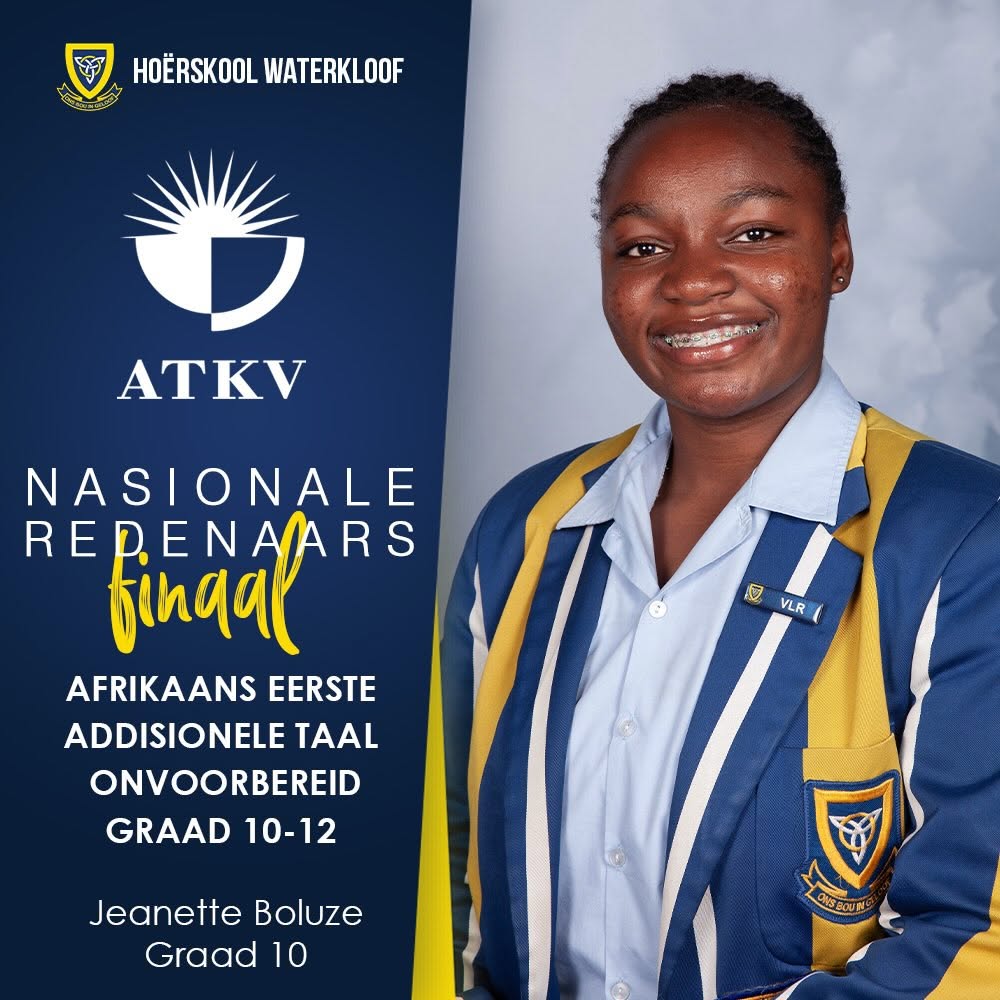 ATKV Redenaars landsfinaal by Klein-Kariba - Klofies verower plekke.
