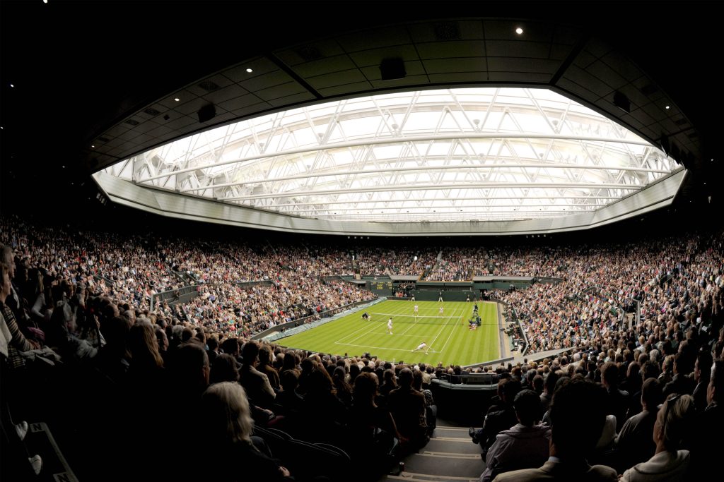 Wimbledon centre court.