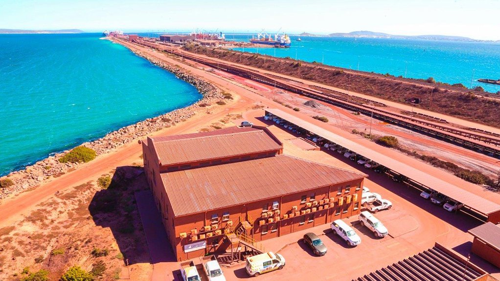 The Saldanha Bay iron ore harbour. PHOTO: Mining Weekly