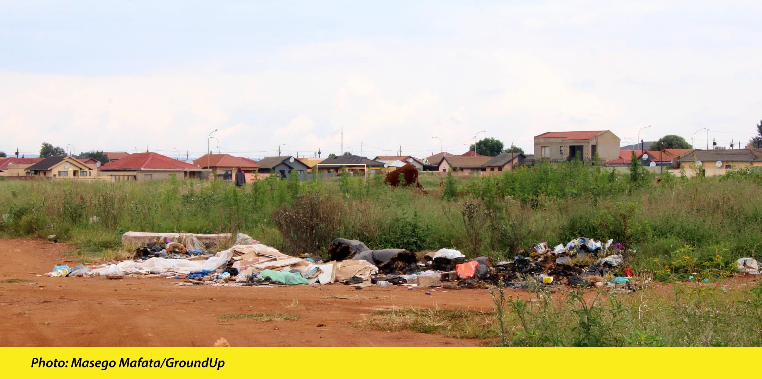 The site of the so-called sports complex.