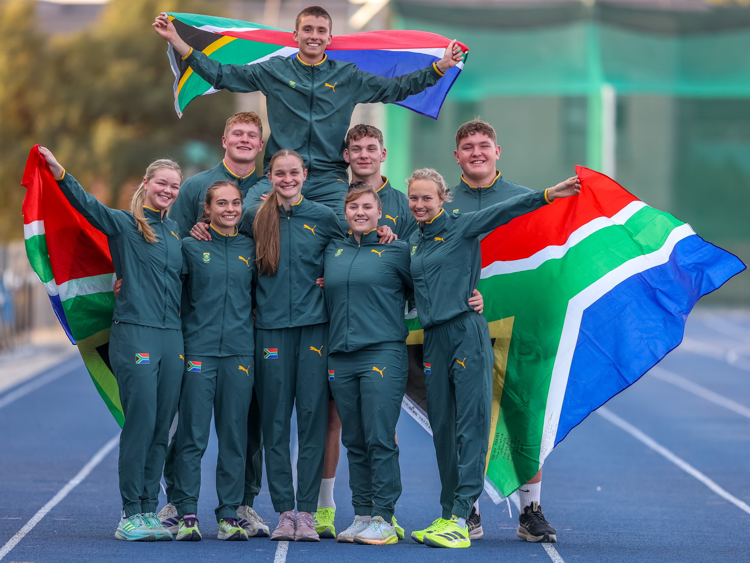 Some of the athletes that will take part in the u.20 world championships