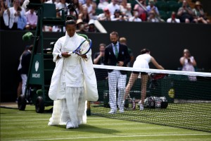 Osaka’s kimono-inspired entrance steals the show at Wimbledon