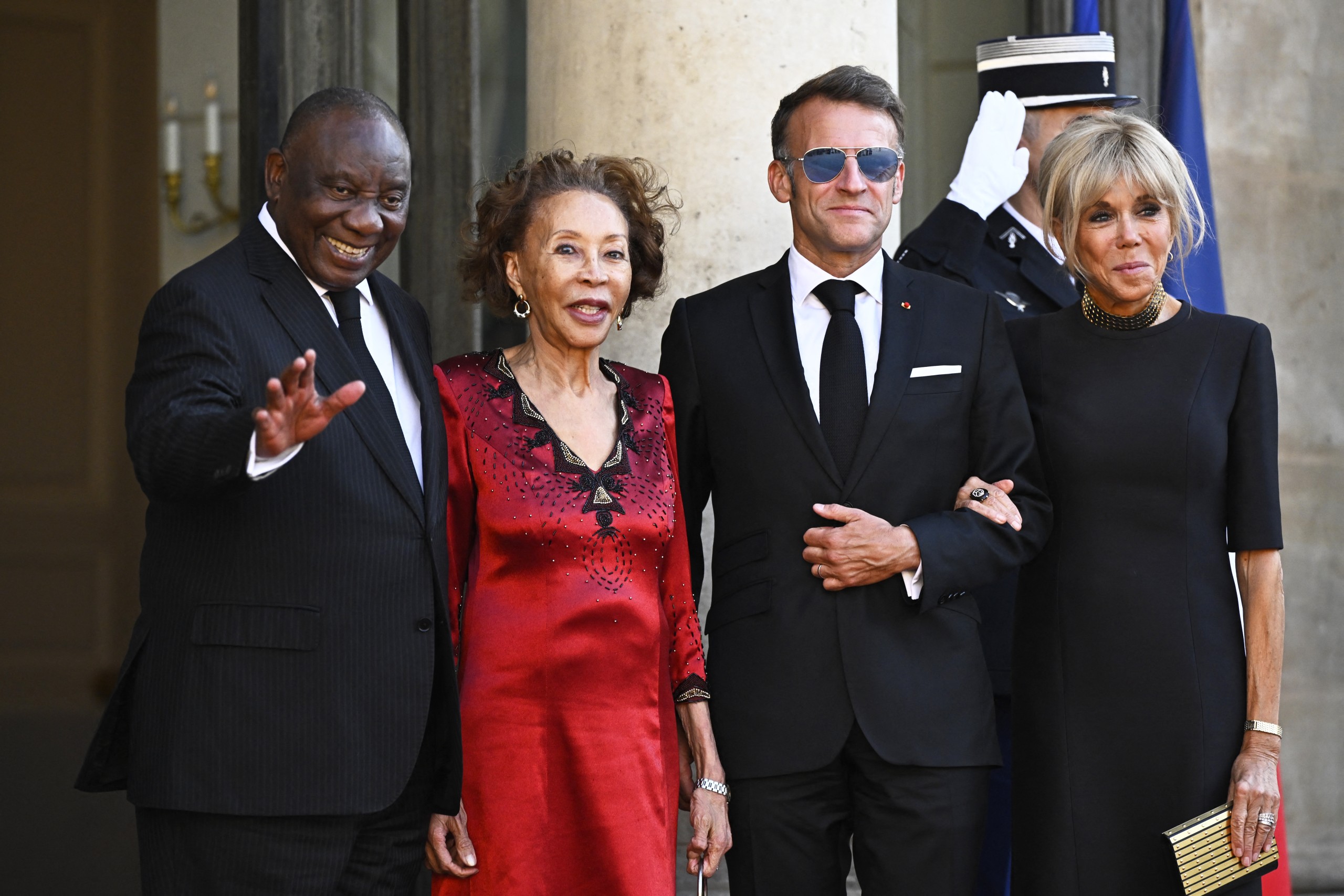 President Cyril Ramaphosa on official state visit to France.