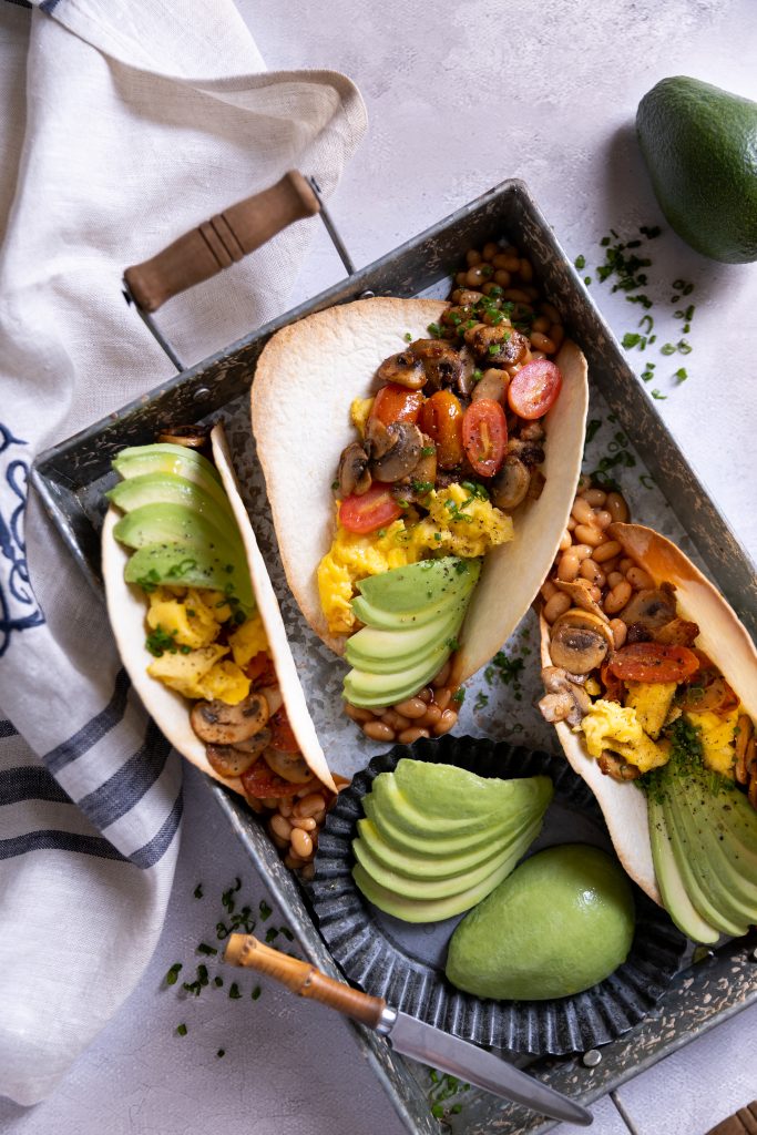 Vegetarian Breakfast Taco