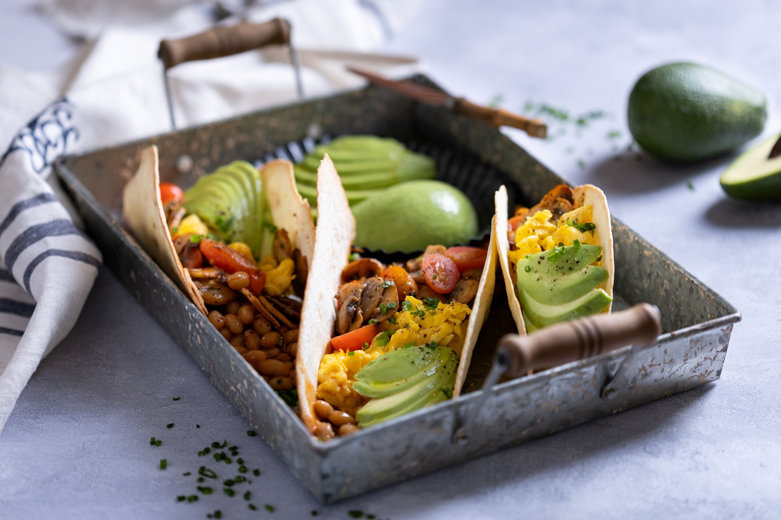 Avo Tacos make for great and healthy breakfast