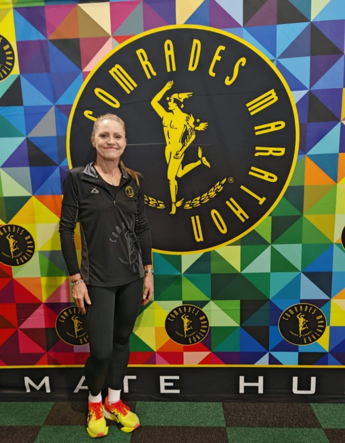 Charmaine Nortier het vanjaar haar tiende Comrades voltooi.