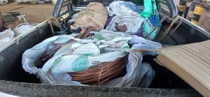 R130 000 worth of suspected stolen copper cable seized