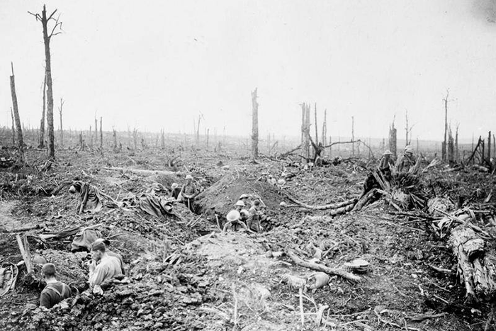 The 110th commemoration of the Battle of Delville Wood in Longueval, northern France.