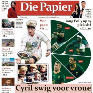 Die nuwe uitgawe van Die Papier is nou op die rakke en aanlyn beskikbaar
