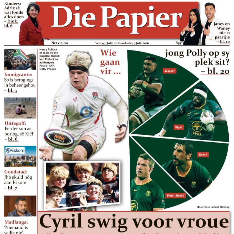 Die nuwe uitgawe van Die Papier is nou op die rakke en aanlyn beskikbaar