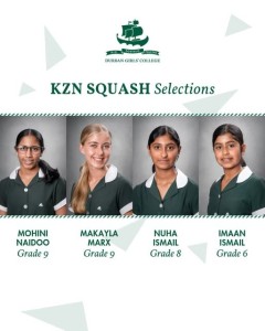 DGC Squash Stars Shine on Provincial Stage