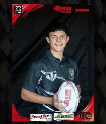 Elrico Weideman Gouties, skitter op internasionale rugbyverhoog