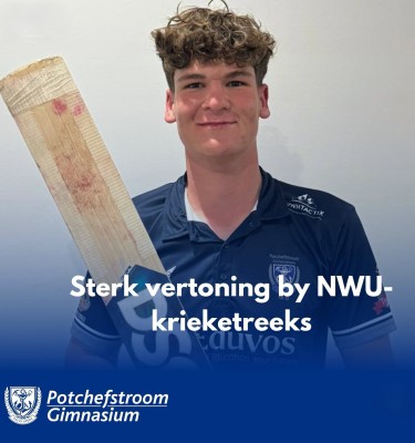 Gimmies Krieketspan Skitter by NWU‑reeks!
