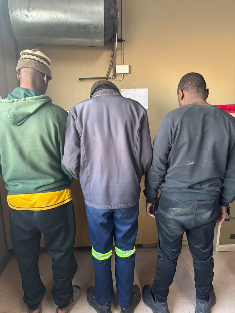 Three men arrested in Thabong
