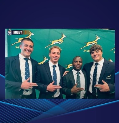 Grey College Rugby boys at SA Schools- and SA Schools A teams