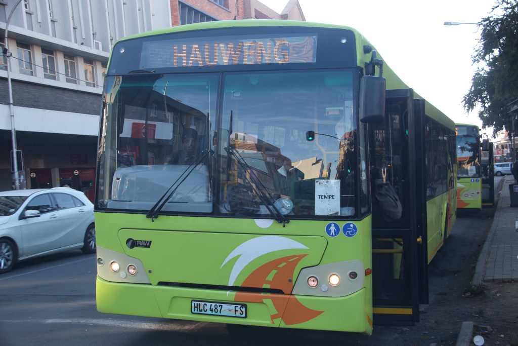 Bloemfontein's Hauweng bus service that only has 10 busses after an investment of R1,7 billion