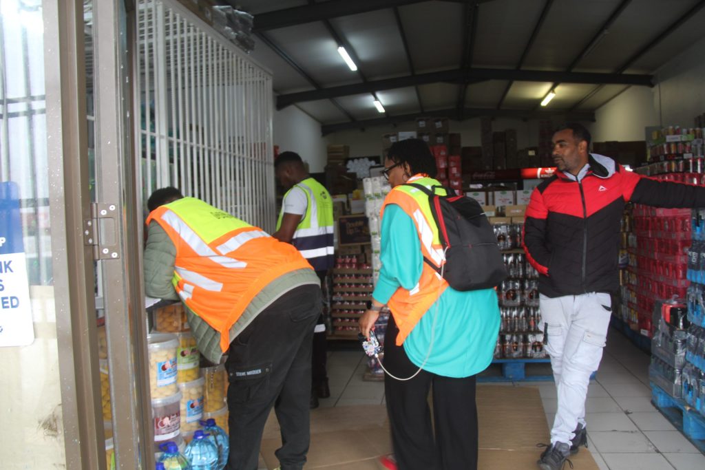 Checks on products were done by the NRCS in various stores. PHOTO: Noluvu Ludidi