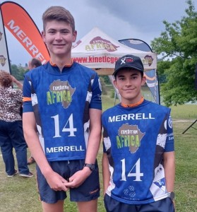 Jason and Jayden at Adventure Racing World Series in Canada