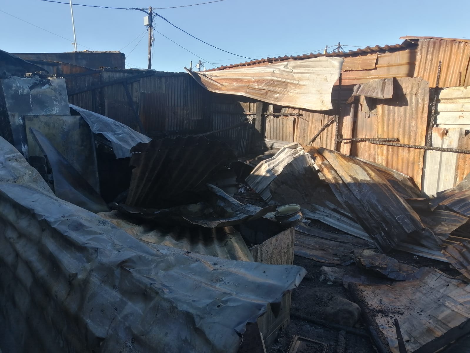 shack fire