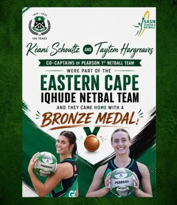 Pearson High Co-Captains Shine at National Netball Champs