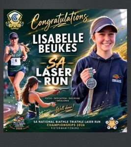 Lisabelle Beukes Shines at SA Laser Run