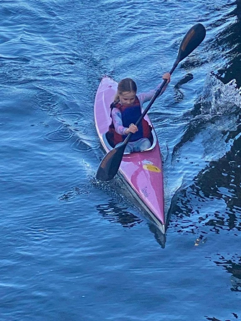 Knysna Oyster Festival - Stulting Primary learner shines on water