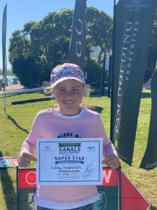Knysna Oyster Festival – Stulting Primary learner shines on water