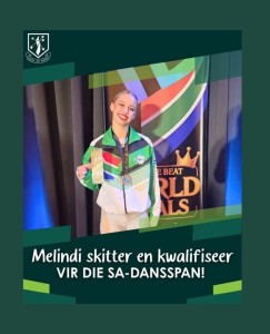 Dance Fusion – Melinda van Eldoraigne kwalifiseer vir SA Dansspan